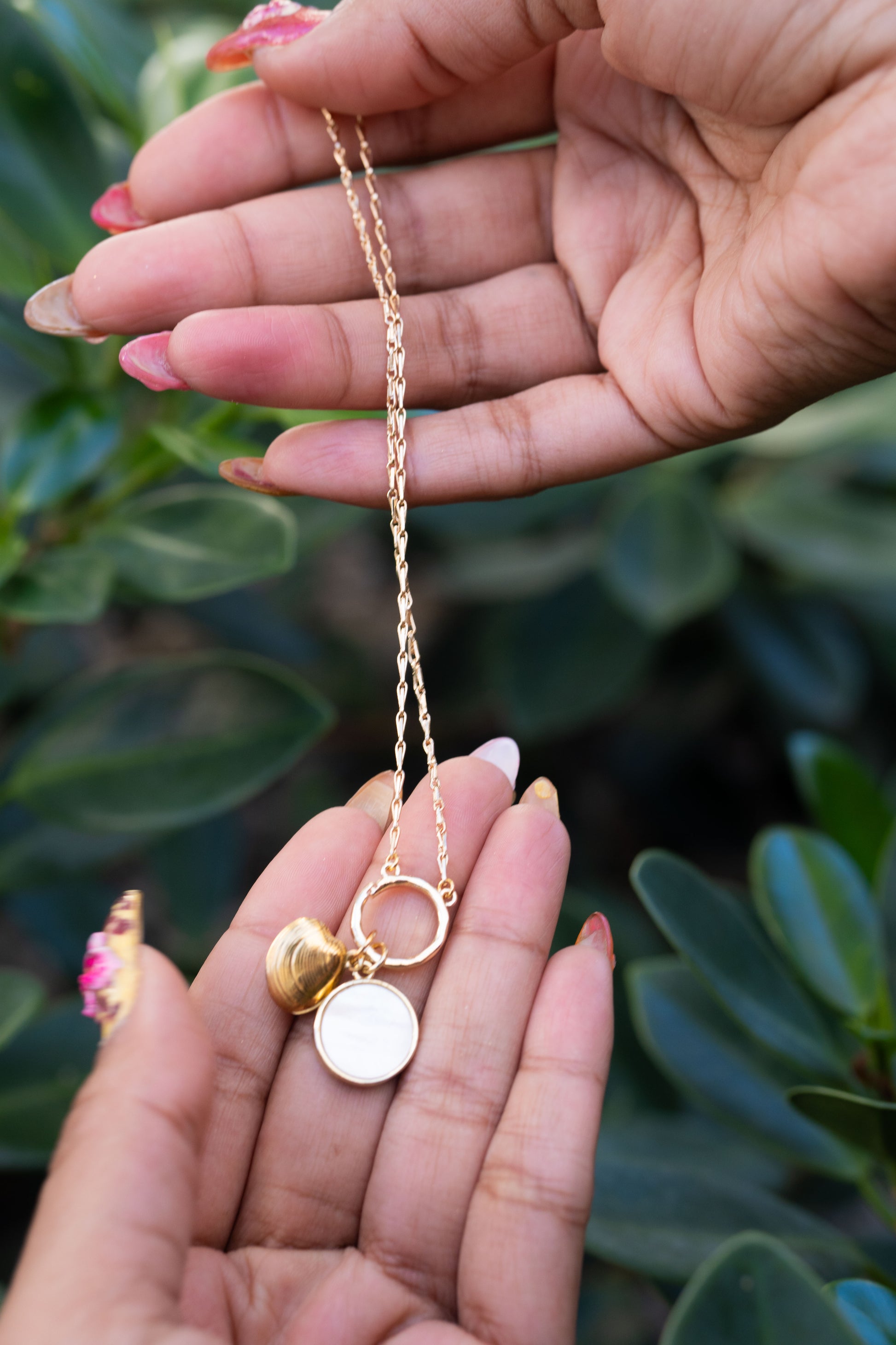 SOL & SALT MINT NECKLACE SET