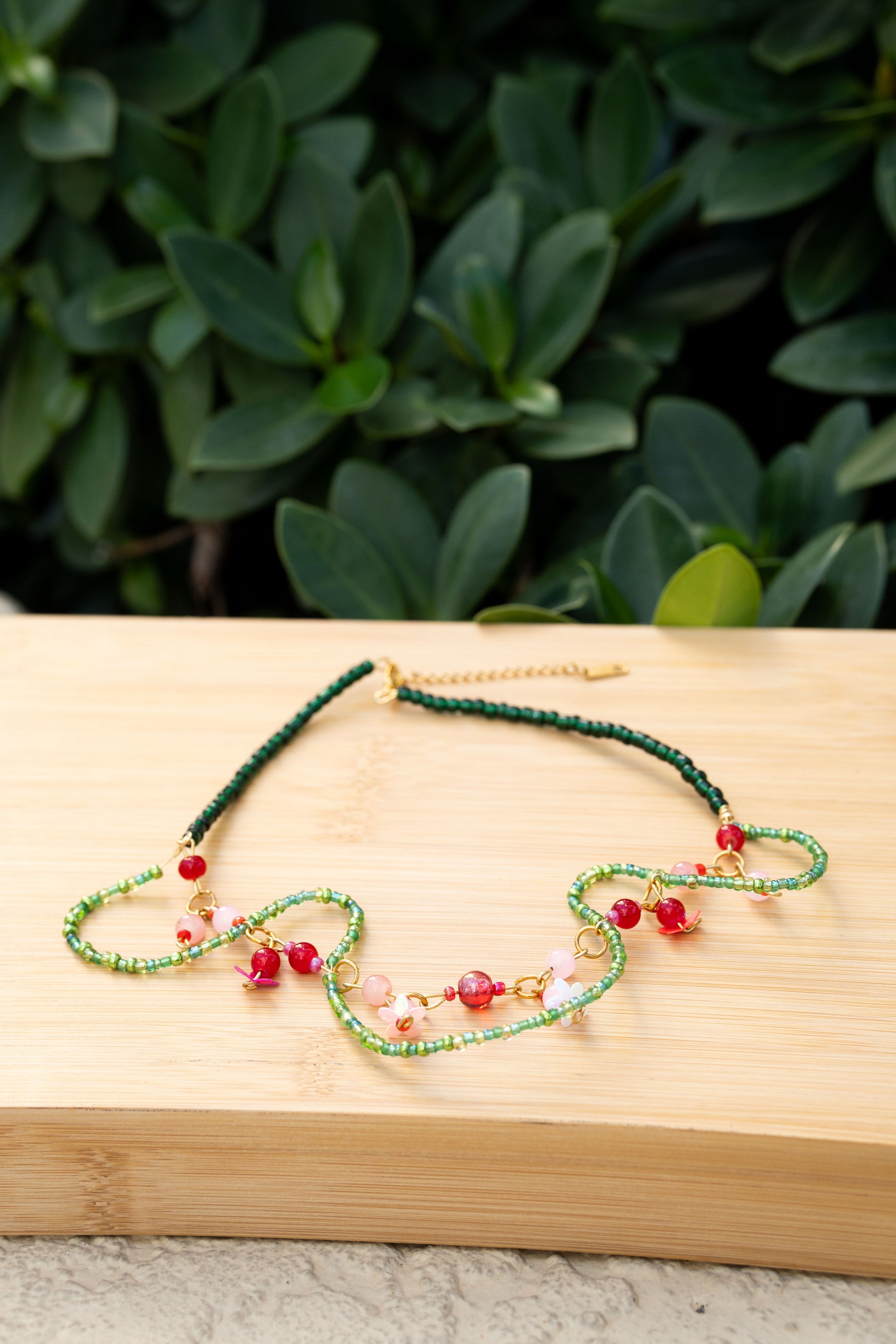 FLOR DE LUCHA CURVED CHOKER