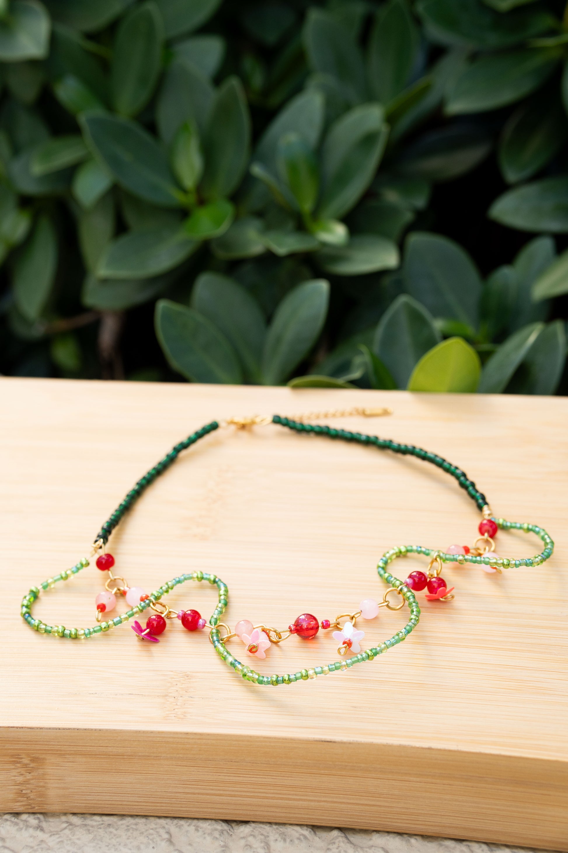 FLOR DE LUCHA CURVED CHOKER
