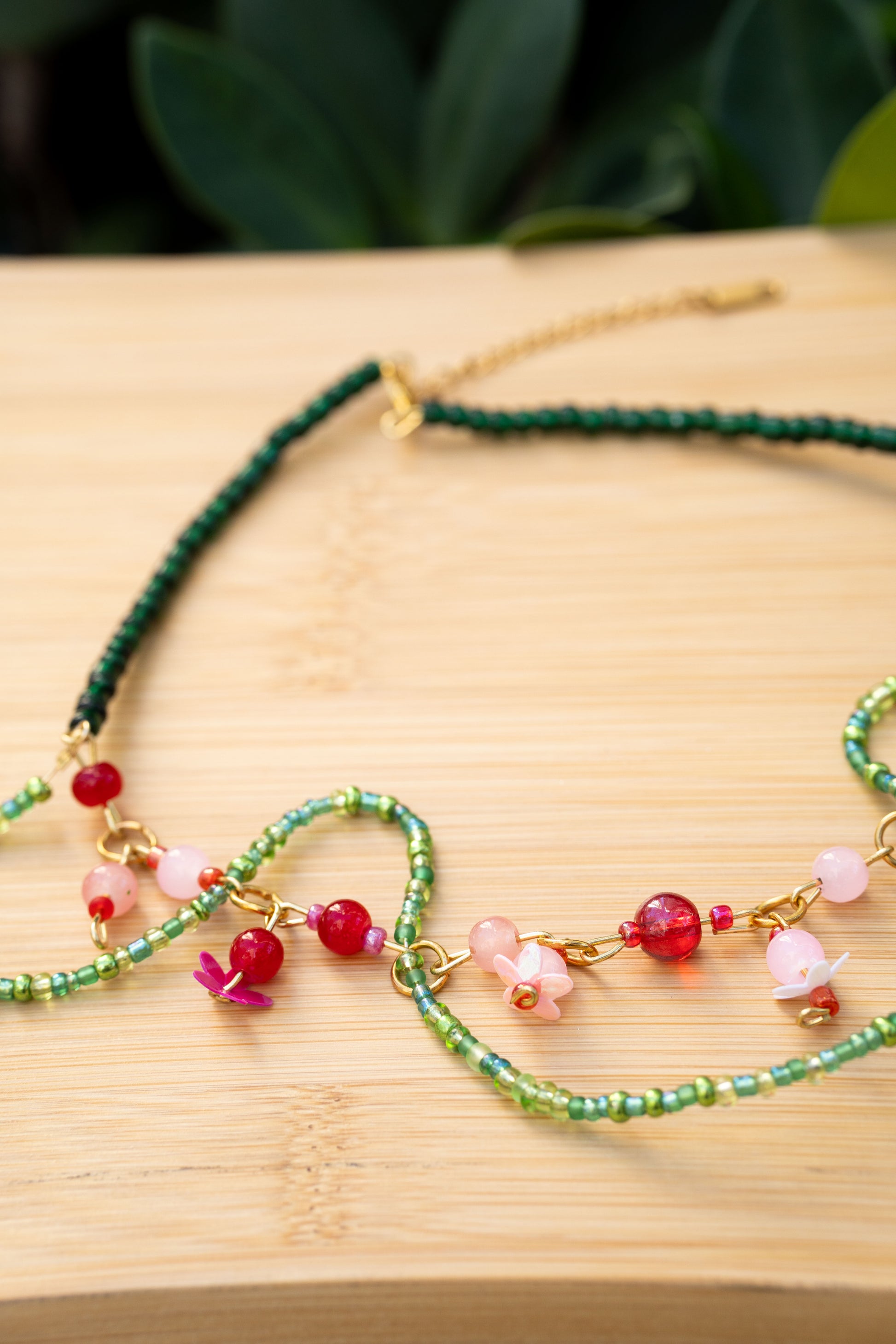 FLOR DE LUCHA CURVED CHOKER