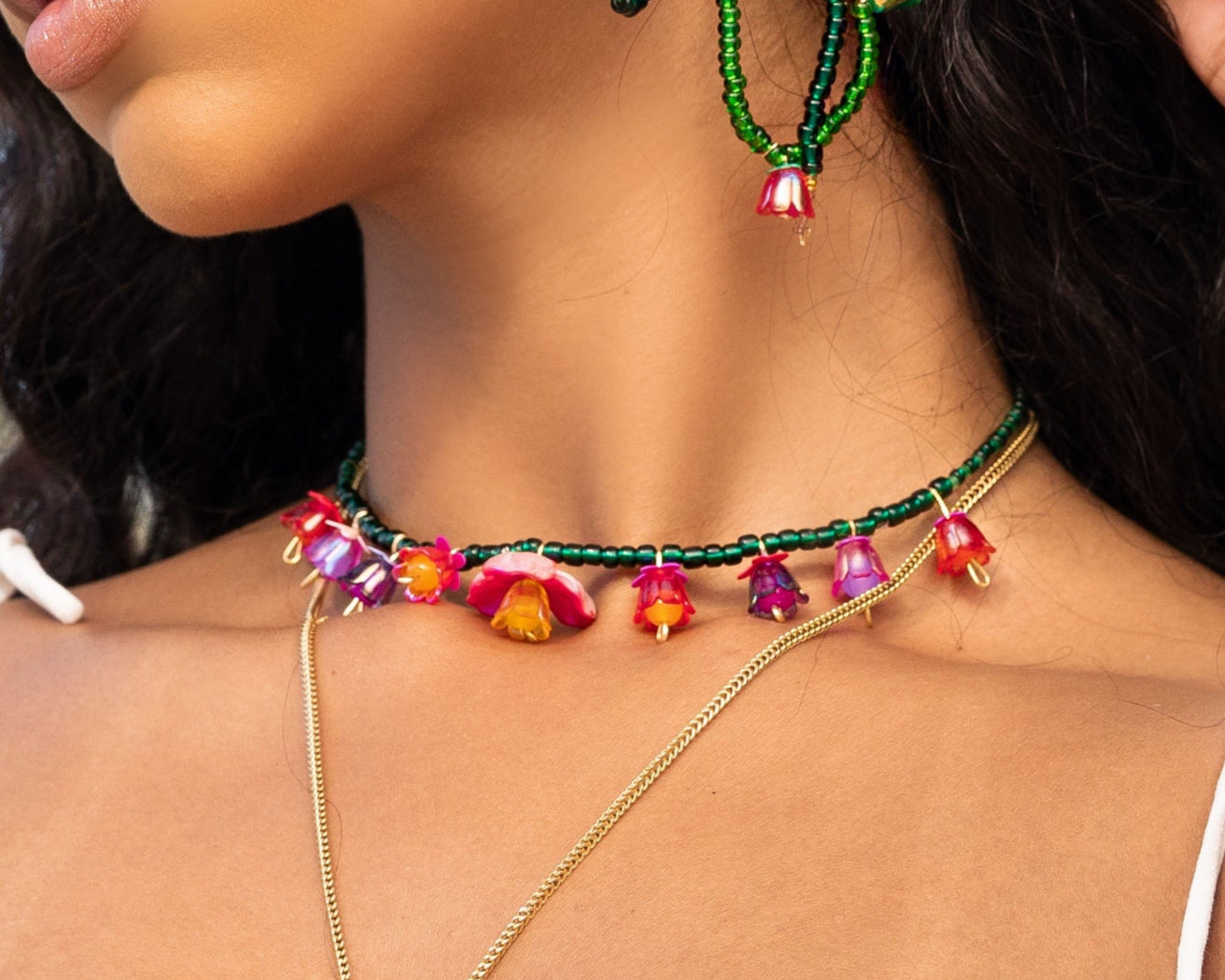 FLOR DE LUCHA CHOKER