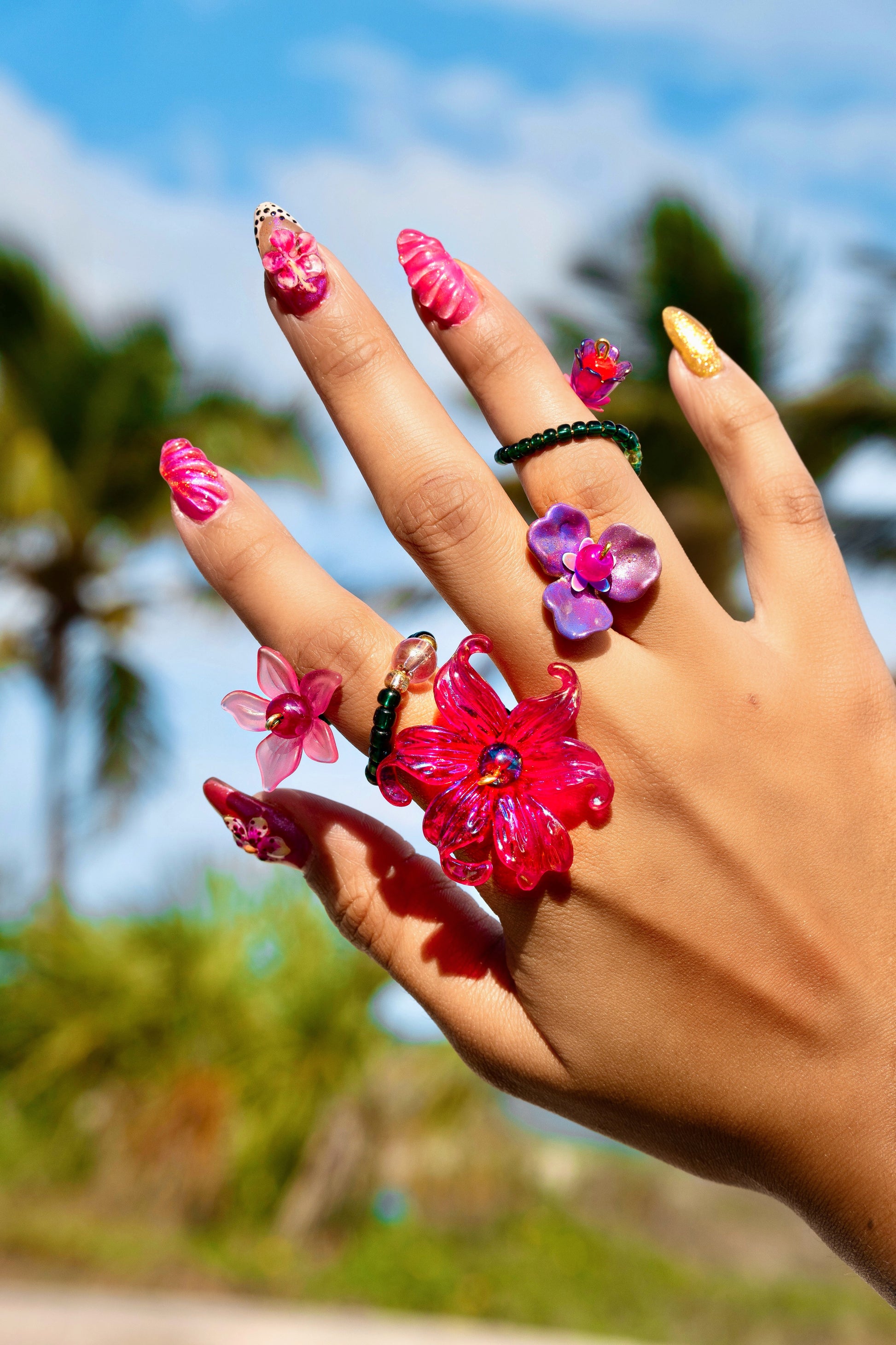 FLOR DE LUCHA AYLA RING SET