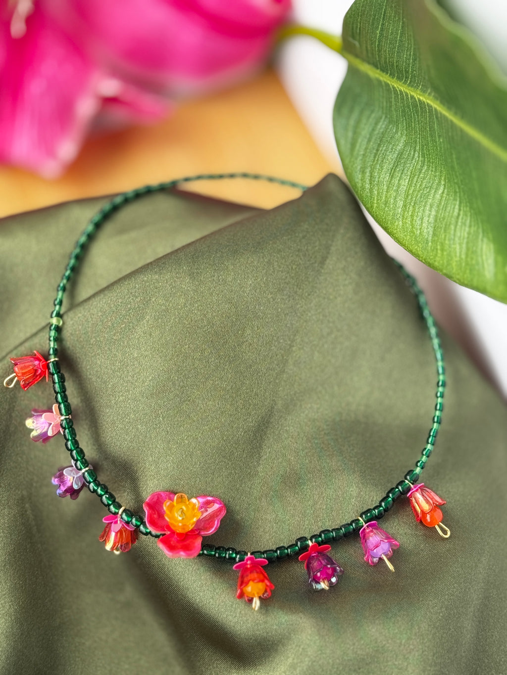 FLOR DE LUCHA CHOKER