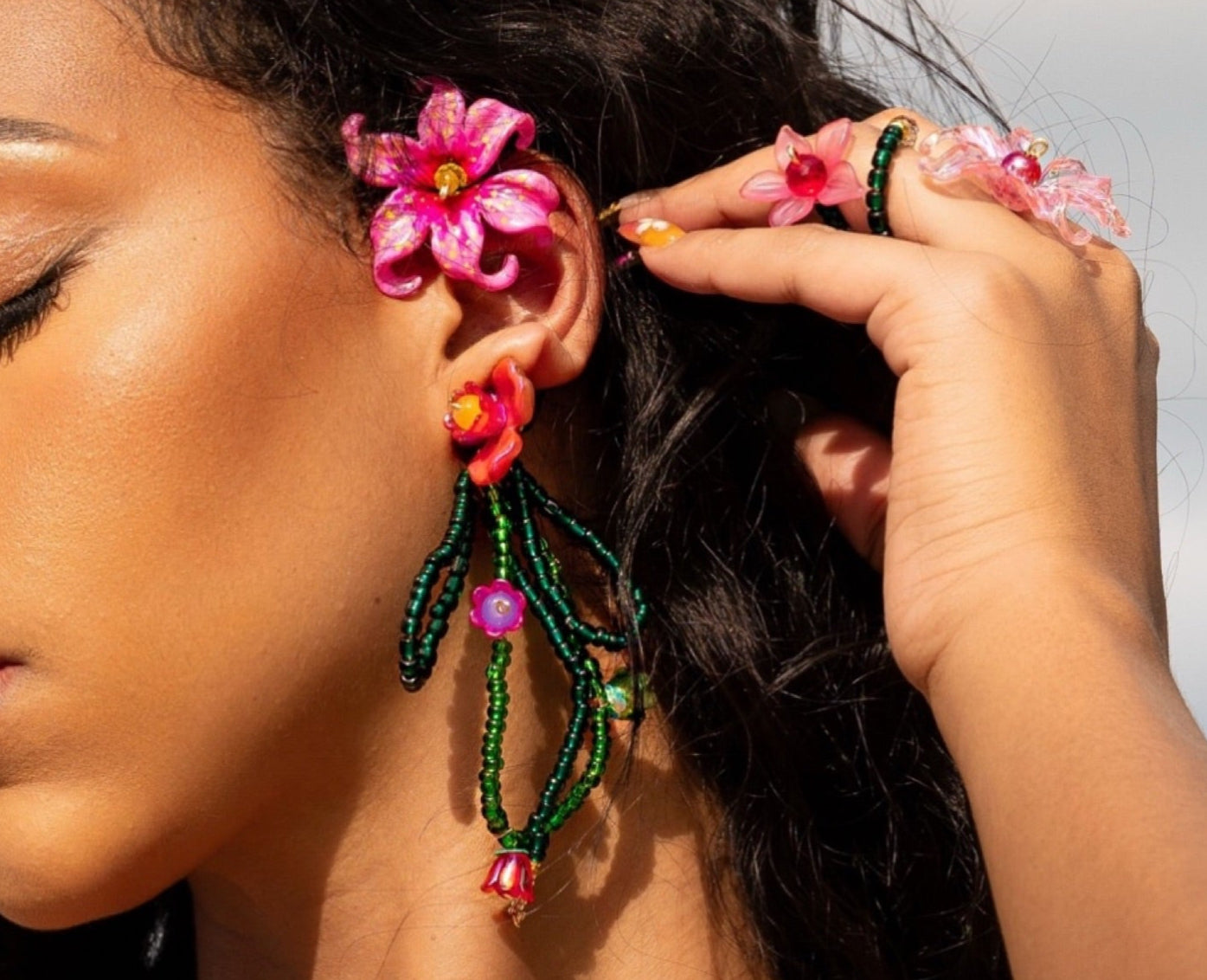 FLOR DE LUCHA CAYENA EAR CUFF